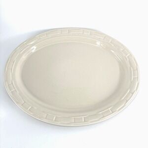 Longaberger Woven Traditions Pottery THANKSGIVING Turkey Platter 19" x 15" USA